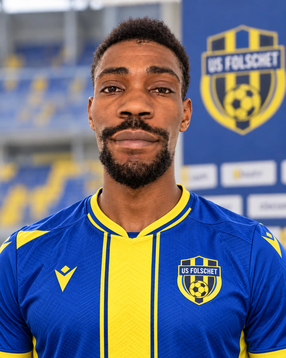 Portrait de présentation du footballeur Mavie Christophe Banimba
